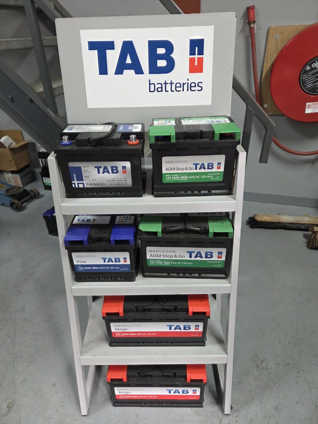 TAB accu's